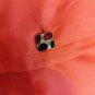 Woman set Orange Summer Jacket & Skirt Corilady Comfortable Buttons Jewel