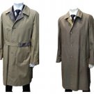 Raincoat Man Double Face Size 52 Vintage Tweed New Classic handcrafted New