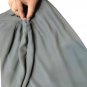 Skirt Summer Grey Midi Solid Colour Split Side Claudia Gil Chic 42 -50 It