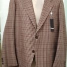 Men's Jacket Wool Blend Various Sizes Base Brown Drop 4 Sport Autumn 48 54