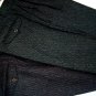 Men's Trousers Pure Wool Winter Pinces Size 48 Textur Strinata Green Blue Grey