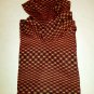 Women's Sweater Fantasy Spring Summer Neck Cowl Gran Sasso Size 2° New