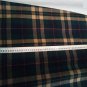 Skirt Autumn Winter Warm Tartan Green Size 42 Vintage Lined with Vent New