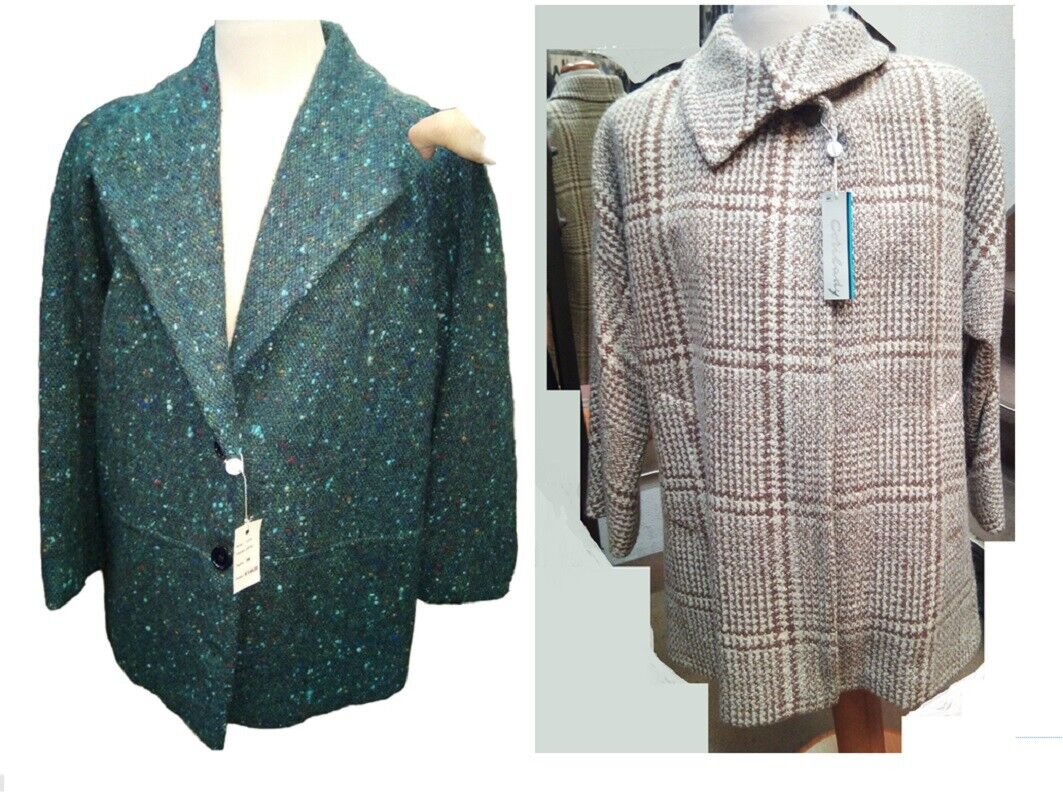 Jackets Woman Fabric Wool plus Sizes Winter Corilady Hot Vintage Wool Coat