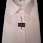 Men's Shirts Ceremony Vintage Ages 70 Micro Designs White Size 43 Cotton New