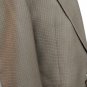 Men's Jacket Pure Wool Trendy Check Hazelnut Drop 8 Sport Autumn Slim Line