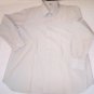 Men's Long Sleeve Shirt Ceremony Ivory Worked Vintage 45 XXL Semigloss