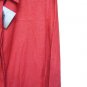 Jacket Woman Pure Linen Red Neck Shirt SIZE S Sleeve Three Quarter West Bend