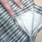 Skirt Classical Spring Check Grey Lined Split Sizes 44 & 48 It Comfortable