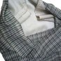 Skirt Classical Spring Check Grey Lined Split Sizes 44 & 48 It Comfortable