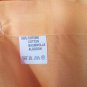 Blouse Woman Size 42 Wide Neck Shirt Solid Colour Cotton Orange Blue M Short