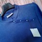 Blouse Woman Wool Blend Size 46 Ita Spring Long Sleeve Seraph Diagonal