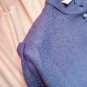 Blouse Woman Wool Blend Size 46 Ita Spring Long Sleeve Seraph Diagonal