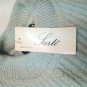 Sweater Pullover Man Wool Shetland Baby Blue Large Vintage Braids 48 52 United