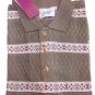 Men's Sweater New Rhombus short Sleeve Polo Neck Modal Cotton Summer Colours