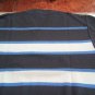 Pullover Man V Neck Cotton Blend Blue XXXL Striped White Sails Spring Classic