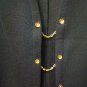 Large Loose Shirt Classical Woman Summer Chain Golden Black One Size Fit M