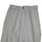 Women's Trousers Pure Cotton 7/8 Summer Vita Medioalta White Made IN Italy