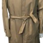 Raincoat Man Cotton Blend Classic Size 52 Vintage handcrafted Colour Khaki New