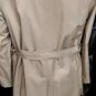 Raincoat Man Cotton Blend Classic Size 52 Vintage handcrafted Colour Khaki New