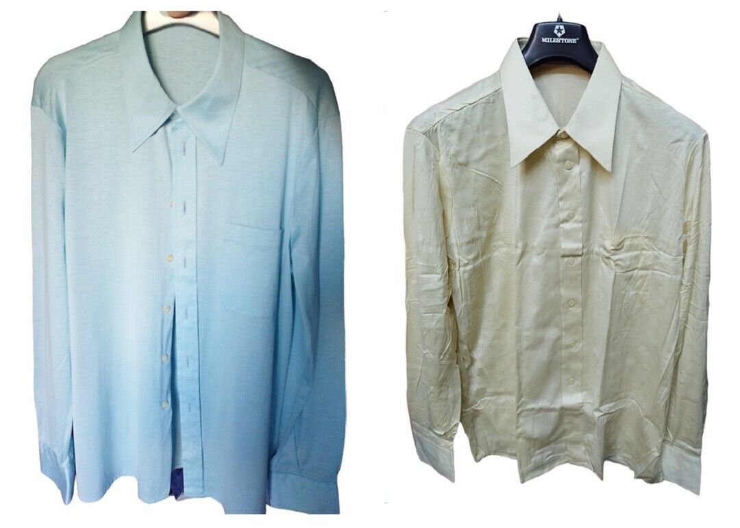 Shirts Man Summer Long Sleeve Jersey Cotton Play Jersey Fresh Solid Colour