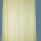 Skirt Classical White Cream Size 46 Comfortable Spring Autumn Discount Vintage
