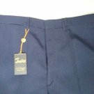 Trousers Man Wool Trevira Winter Blue 48 Leg Broadband Vintage No Pince