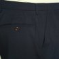 Trousers Man Wool Trevira Winter Blue 48 Leg Broadband Vintage No Pince