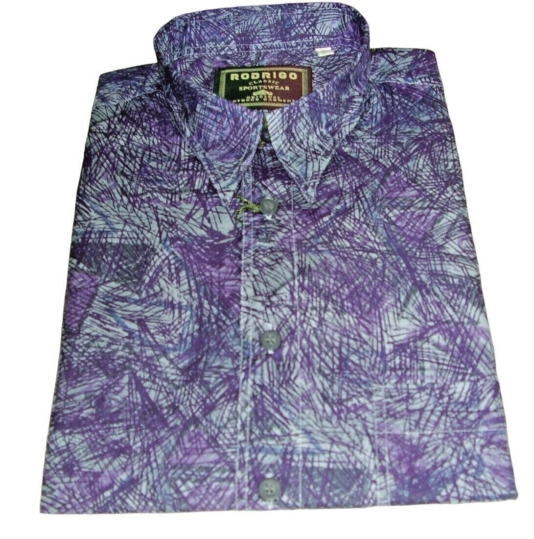 Shirt Summer Man Wide Comfortable short Sleeve Fantasy Measures 39 - 41 Rodrigo
