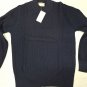 Pullover Spring Man Blue Wool Blend Light Solid Colour M L Accollati Sale