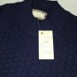 Pullover Spring Man Blue Wool Blend Light Solid Colour M L Accollati Sale