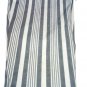 Women's Trousers Striped Size 46 Trendy 100% White Cotton Blue New Shop See