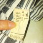 Women's Trousers Striped Size 46 Trendy 100% White Cotton Blue New Shop See