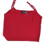 Womens Top Red Strap Leotard Jewel Viscose Light Soft Price Shock Latest
