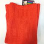 Women's Sweater Red Solid Colour Vintage Neck Boat Silk Blend Spring 42-44