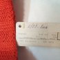 Women's Sweater Red Solid Colour Vintage Neck Boat Silk Blend Spring 42-44