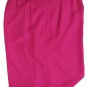 Skirt Light Summer Media Length Calibrated Elena Mirò Solid Colour Crepe