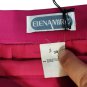 Skirt Light Summer Media Length Calibrated Elena Mirò Solid Colour Crepe
