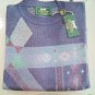 Sweater Man Spring Summer Cool Cotton Blend Fantasy Classical Blue