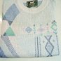 Sweater Man Spring Summer Cool Cotton Blend Fantasy Classical Blue