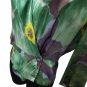 Blouse Light Green Fantasy Silk Blend 3 Buttons Double-Breasted Dianag Silk