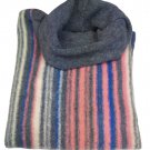 Sweater Woman Vintage Turtleneck Striped Colours Size 2 Ages 70 New Original