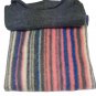 Sweater Woman Vintage Turtleneck Striped Colours Size 2 Ages 70 New Original