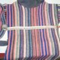 Sweater Woman Vintage Turtleneck Striped Colours Size 2 Ages 70 New Original