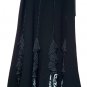 Dress Elegant Black Summer Size 46 Made IN Italy Mariella Erre Cocktail