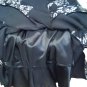 Dress Elegant Black Summer Size 46 Made IN Italy Mariella Erre Cocktail