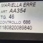 Dress Elegant Black Summer Size 46 Made IN Italy Mariella Erre Cocktail