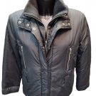 Women's Jacket Black Padded Short Windproof Claudia Gil Sports 46-50 Quilt