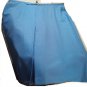 Skirt Solid Colour Blue White Sizes Curvy 45 51 Pure Wool Classical Lined
