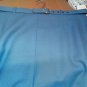 Skirt Solid Colour Blue White Sizes Curvy 45 51 Pure Wool Classical Lined